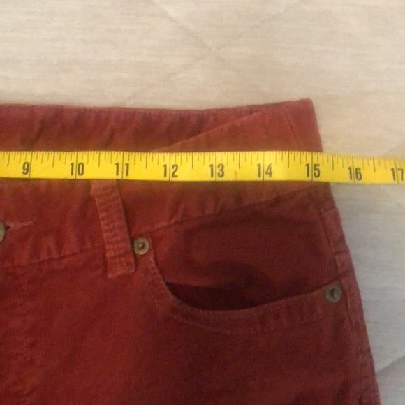 J.Crew Women’s Corduroy Pant Terra-cotta Boot cut Size small Bo ho Autumn core - Picture 17 of 17